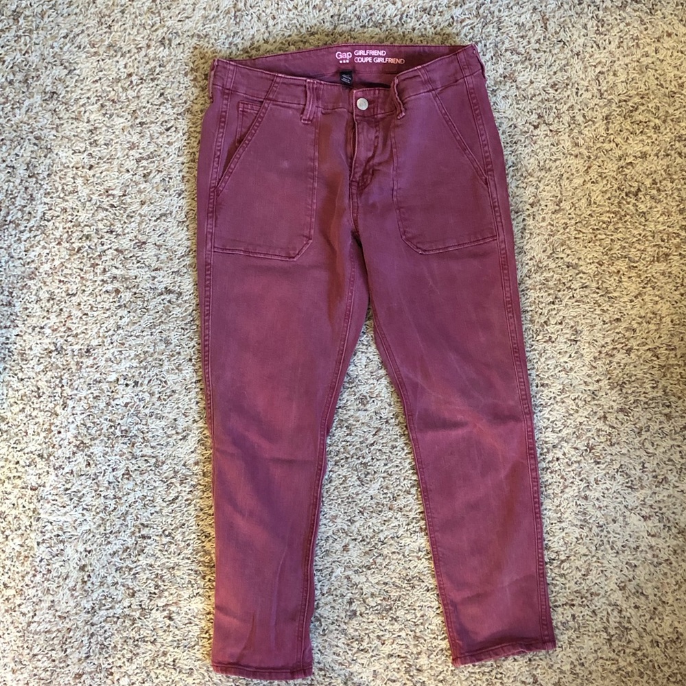 Gap Girlfriend Crop pants